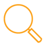 Magnifying Glass Icon Icon of a magnifying glass